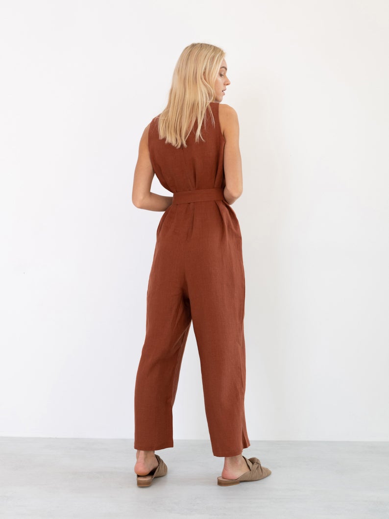 Madeline Linen Jumpsuit