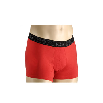 KG-Bamboo Men's Underwear - BOXER 06 - RED