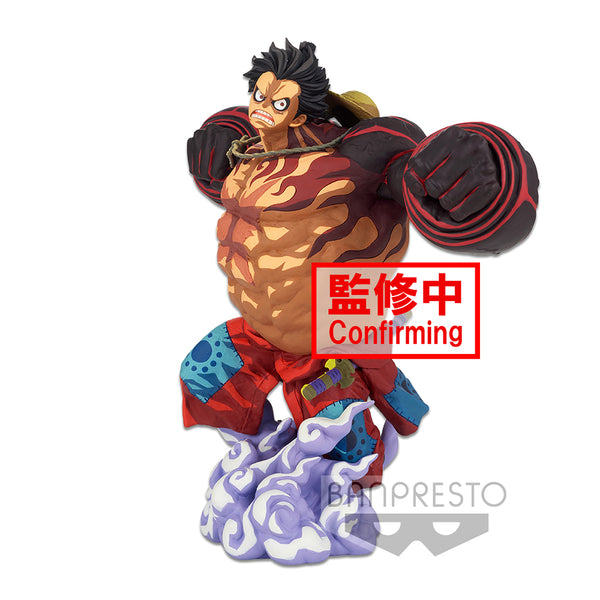 One Piece Banpresto World Figure Colosseum 3 Super Master Stars Piece The Monkey.D.Luffy Gear 4 [Two Dimensions] - Prize Figure