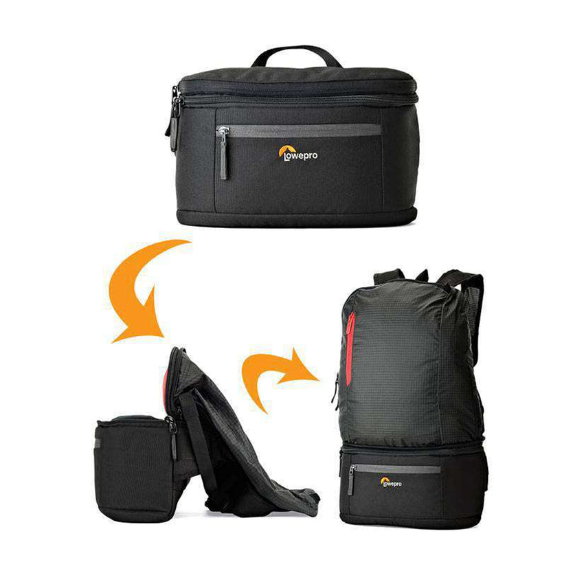 Lowepro Passport Duo Backpack Camera Bag (Black) // Lightweight Travel ...