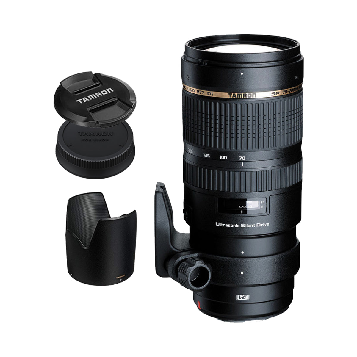 Tamron A009 SP 70-200mm F/2.8 DI VC USD Lens for Nikon DSLR Nikon F Mo