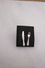 Fork/Knife Silver Earring Otro Mundo
