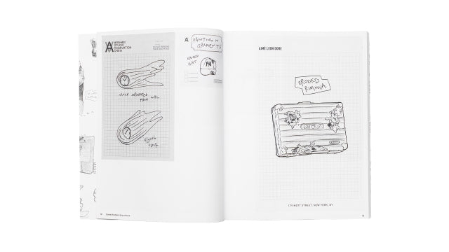 Daniel Arsham - Sketchbook (SIGNED)-