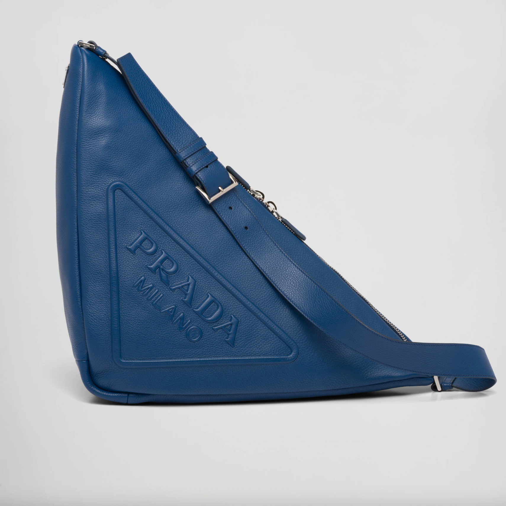 Prada Leather Triangle Shoulder Bag | RADPRESENT