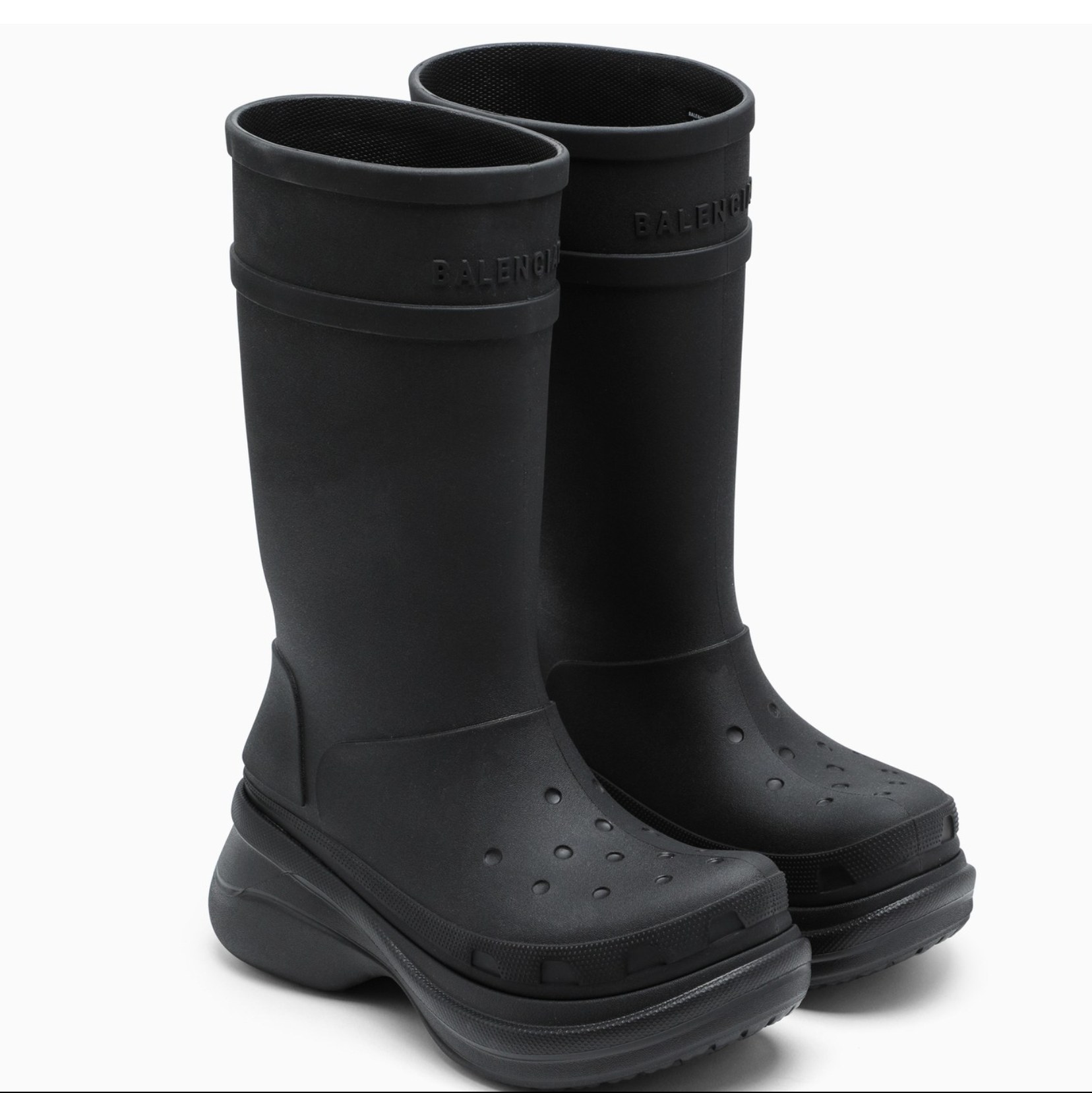 Balenciaga x Crocs Chunky Rain Boots  Farfetch