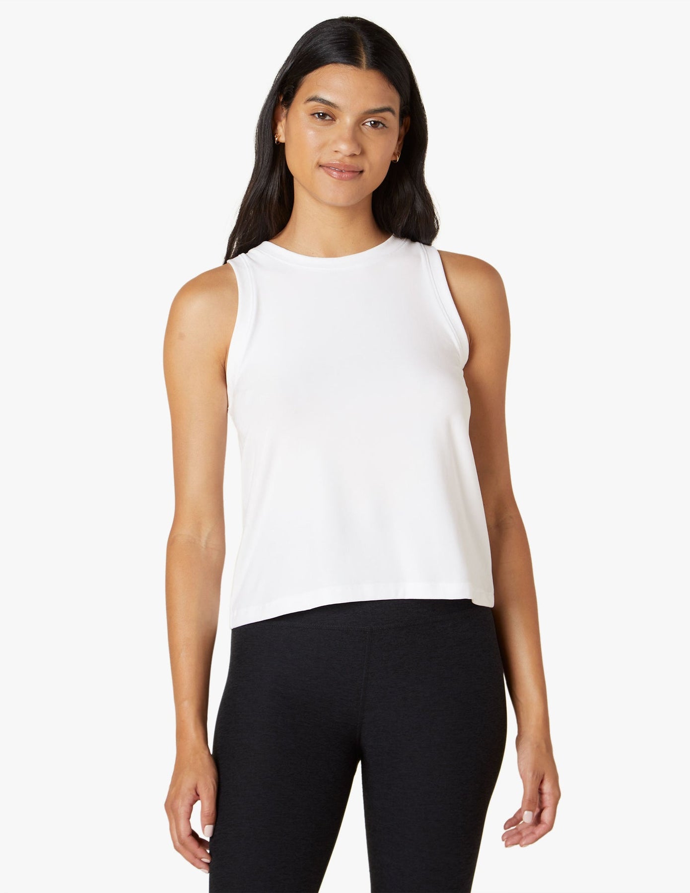 BALANCE SEAMLESS LENNY TANK in BLACK