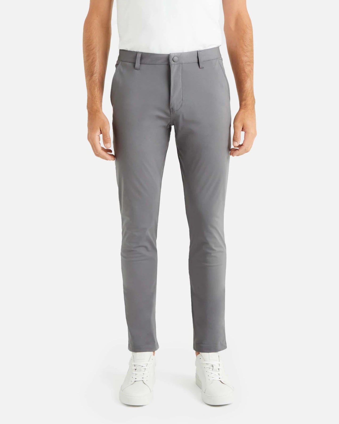 FORM SEAMLESS 25IN MIDI PANT in GREY MARLE