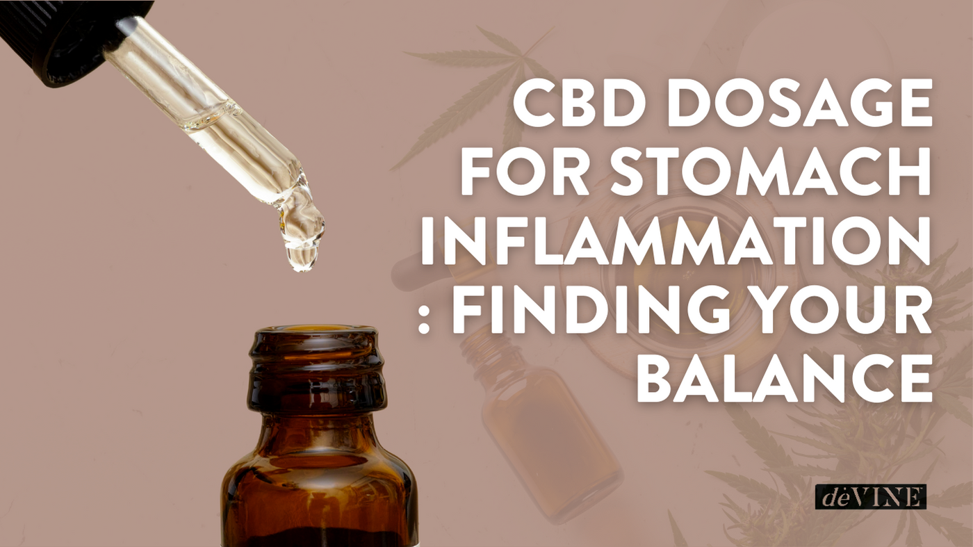 CBD Dosage for Stomach Inflammation: Finding Your Balance