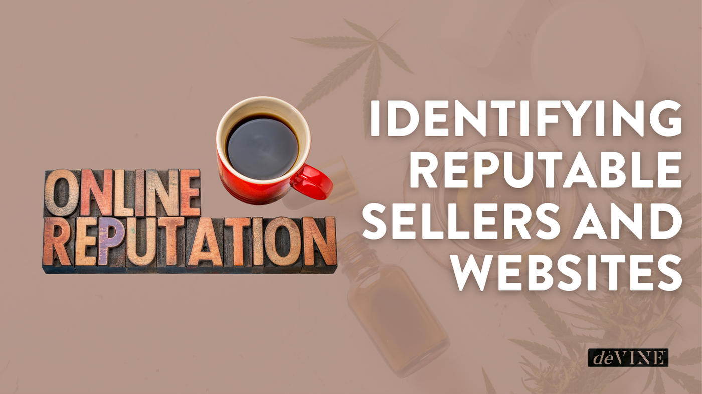 Identifying reputable sellers and websites