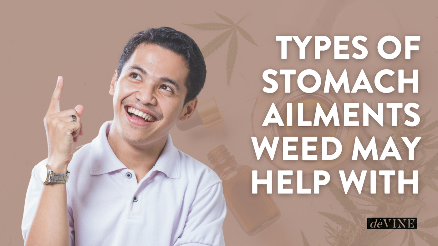 Types of Stomach Ailments Weed May Help With