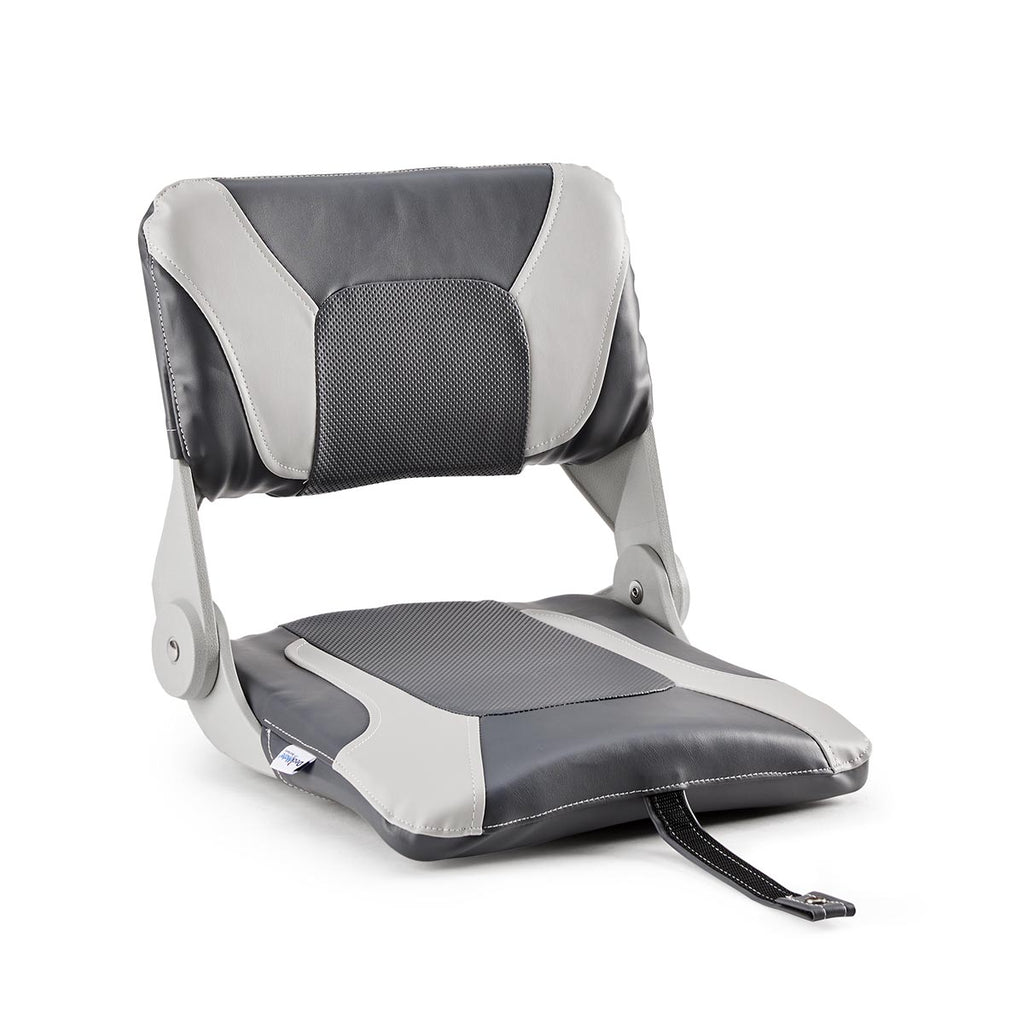 Deckmate 61 Bass Boat SEATS (Gray and Blue)