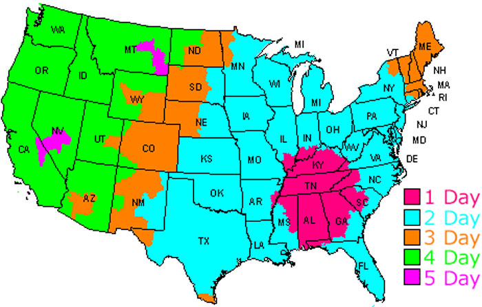 Shipping Map For Carpet