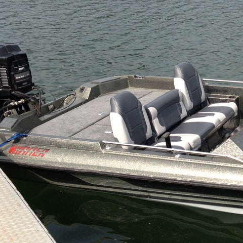 Winner Tournament Bass Boat Bench Seat | BassBoatSeats.com