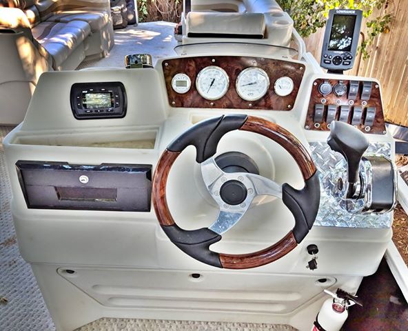 Premium boat console