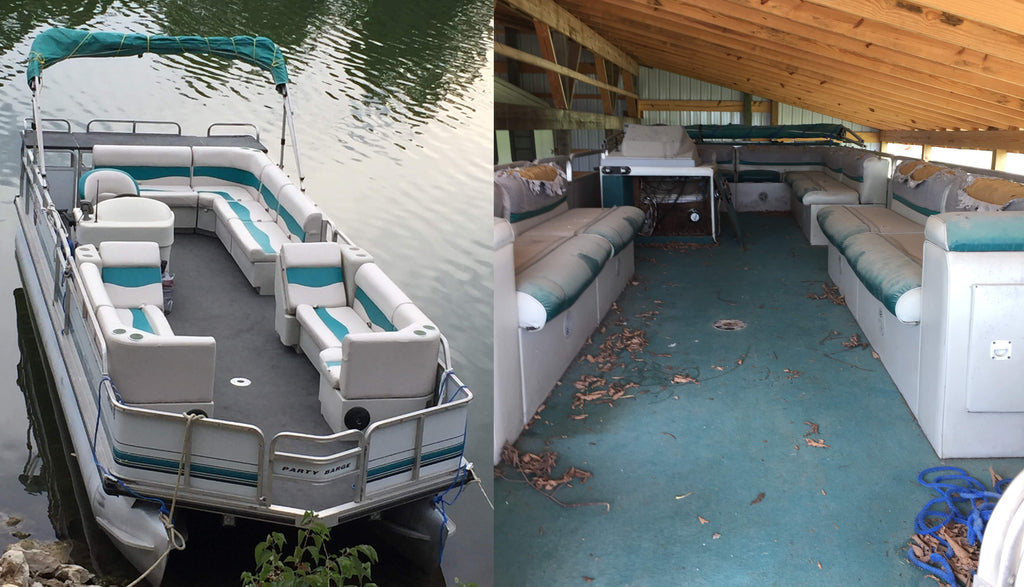 pontoon boat remodel