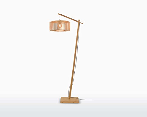 Lampadaire (base naturelle) - BROMO - Bambou - Good&Mojo