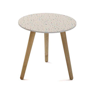 Versa Table d'appoint ronde Vivid Terrazzo - Table