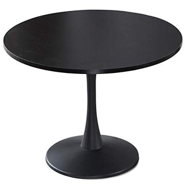 Paris Prix - Table De Repas Ronde Nancy 100cm Noir