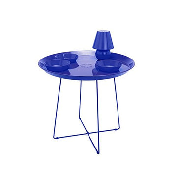 Fatboy - Table Basse Snackrack + Plateau Snacklight (Bleu)