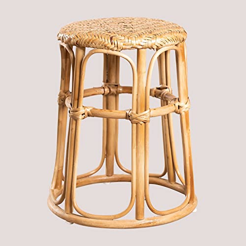 SKLUM Tabouret Bas en rotin Yarom ↑48,5 cm