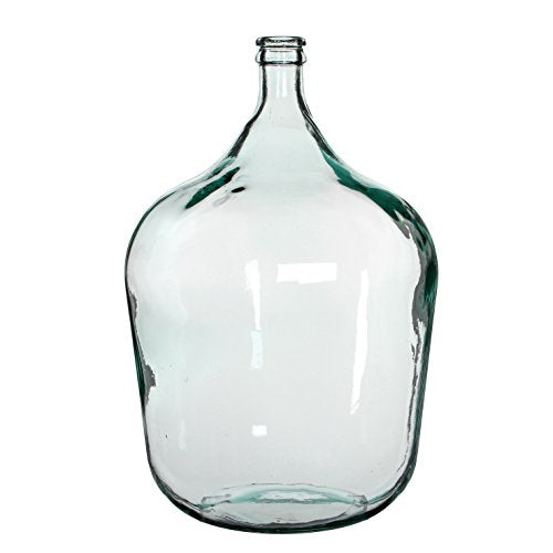 MICA Decorations Verre Diego, Transparent, H. 56 cm D. 40 cm