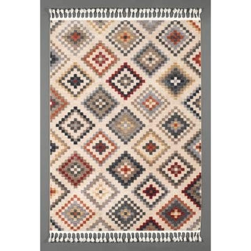 Kilim Tapis de Salon Ethnique - Multicolore (Multicolore 097, 160 x 230 cm)