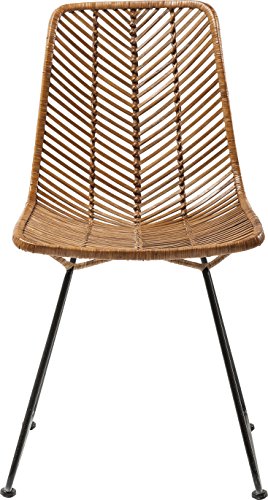 Kare Chaise, Rotin, Naturel, 54,61 x 44,45 x 85,73 cm