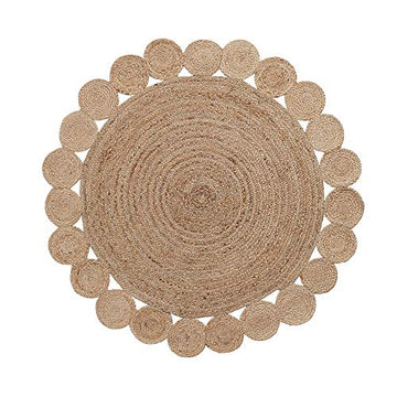 Kave Home - Tapis Rond Coss Artisanal en Jute Naturel