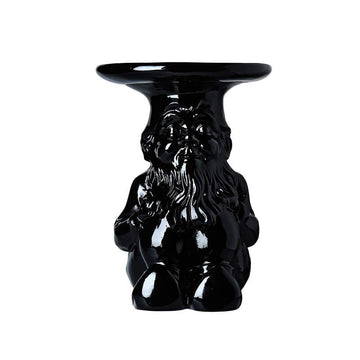 Kartell Napoleon tabouret noir brillant