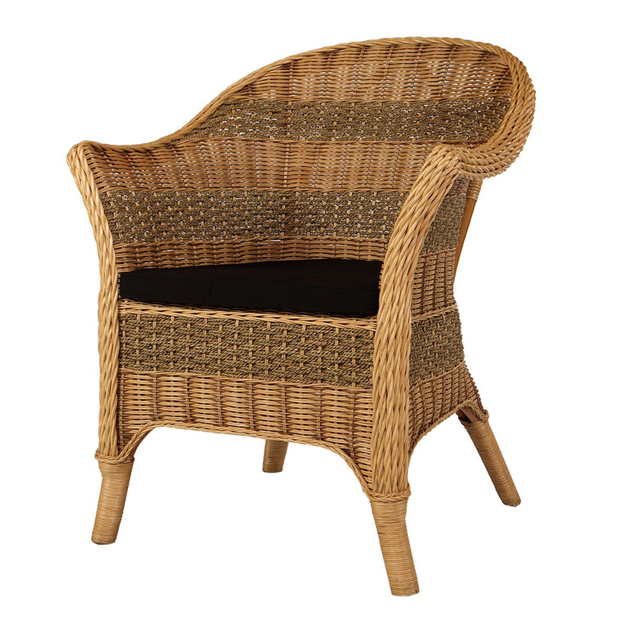 Noel: -43% Fauteuil Perth en rotin et Seagrass