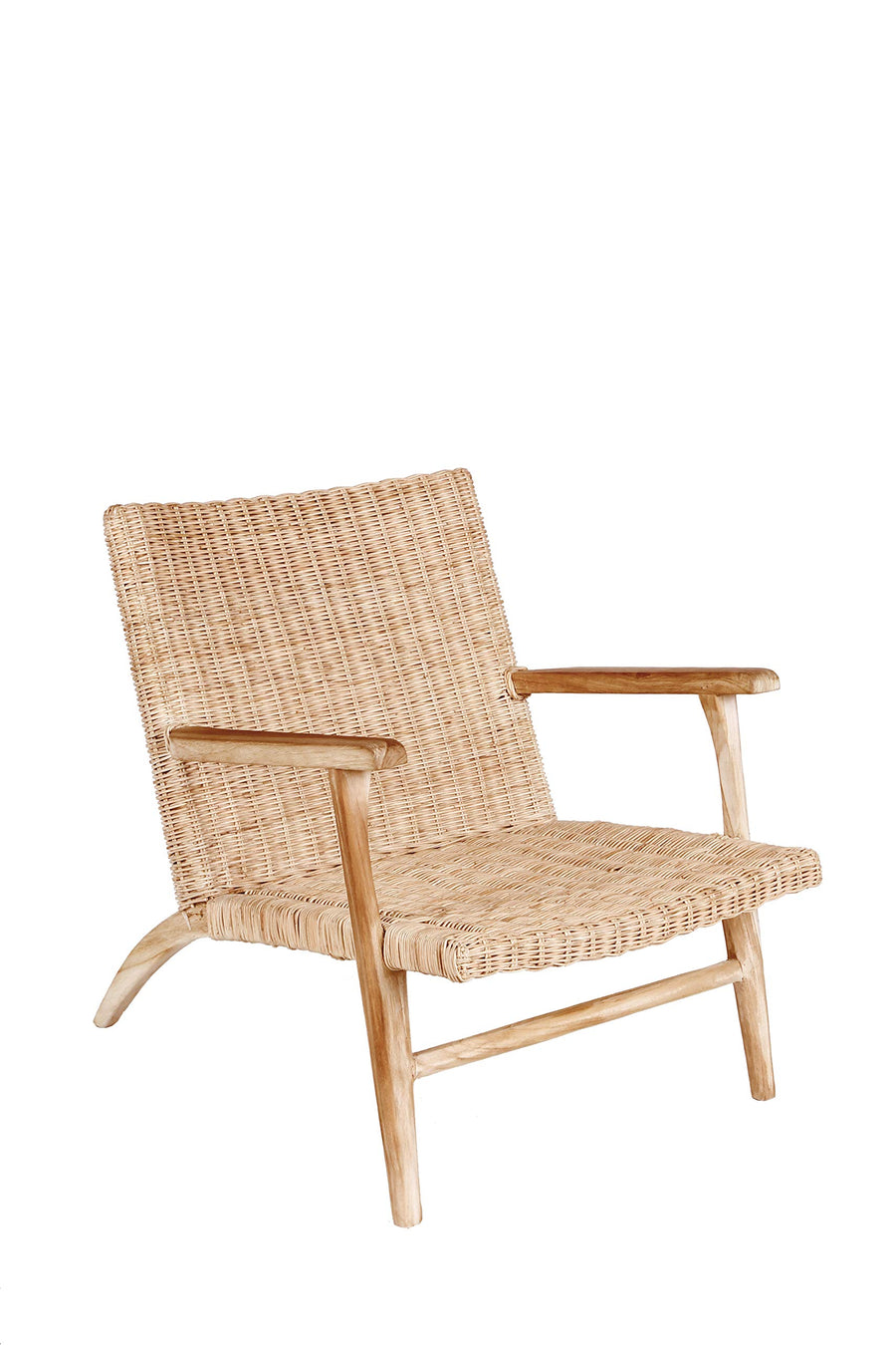 Deco&Co Décoration intérieure naturelle - Fauteuil, Rotin, Taille unique