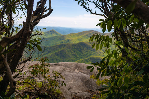 Pickens nose southern Nantahala wilderness national forest North Carolina hiking trail