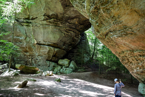 twin arches trail big south fork