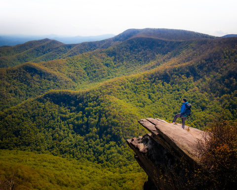 Pickens nose southern Nantahala wilderness national forest North Carolina hiking trail