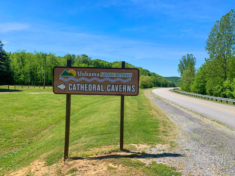 entrance to cathedral caverns state park alabama