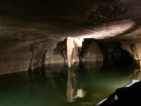 mystry river tour insisde bluespring caverns indiana