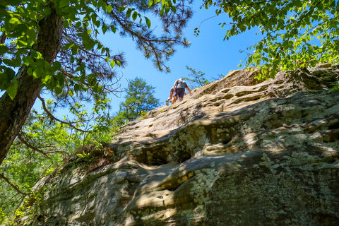 half moon arch trail red river gorge