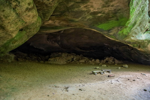 cave opening into Hazard Cave in Pickett CCC State Park
