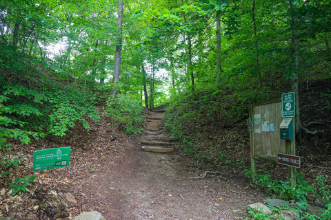 Narrows of the Harpeth River state park hiking trails waterfalls Tennessee Nashville