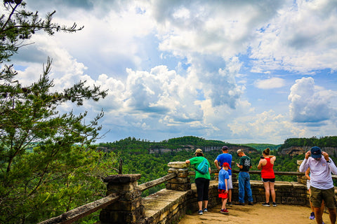 chimney top rock trail red river gorge