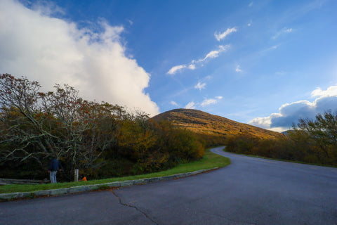 Craggy dome peak in craggy gardens blue ridge parkway north carolina