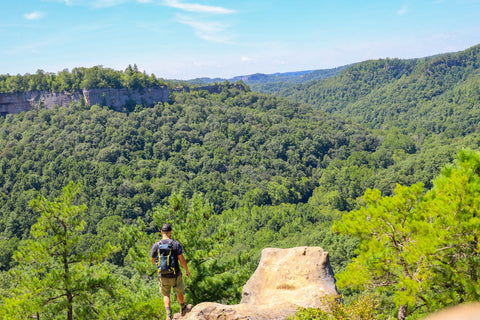 half moon arch trail red river gorge