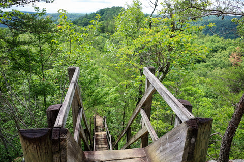 twin arches trail big south fork