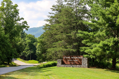 entrance to stone mountain state park