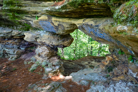 half moon arch trail red river gorge