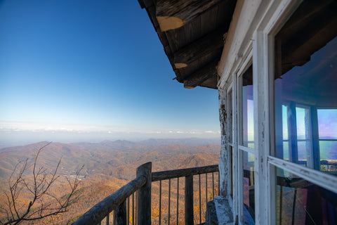 Mount Cammerer lookout tower great smoky mountains National Park Tennessee