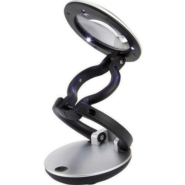 Carson Deskbrite Mini 3x Led Lighted Magnifier And Desk Lamp