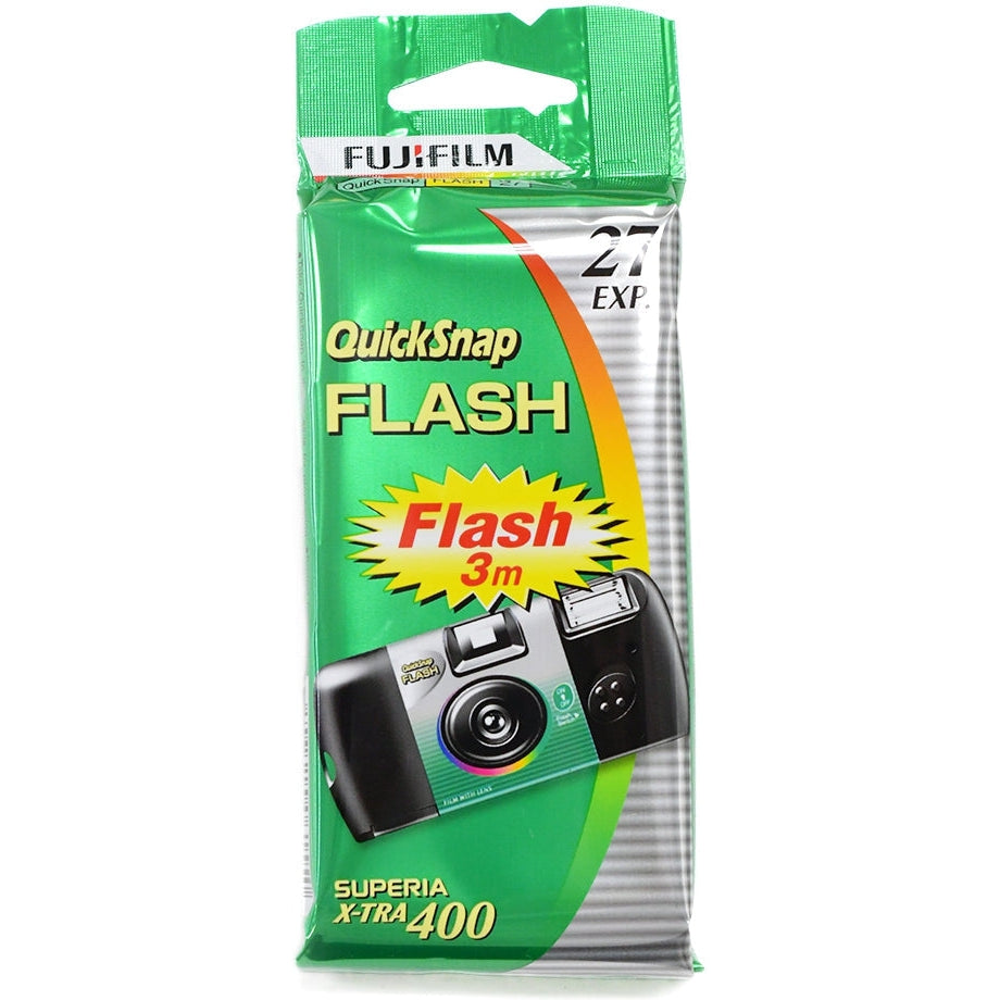 Fujifilm QuickSnap Flash Superia X-TRA 400 Disposable Camera