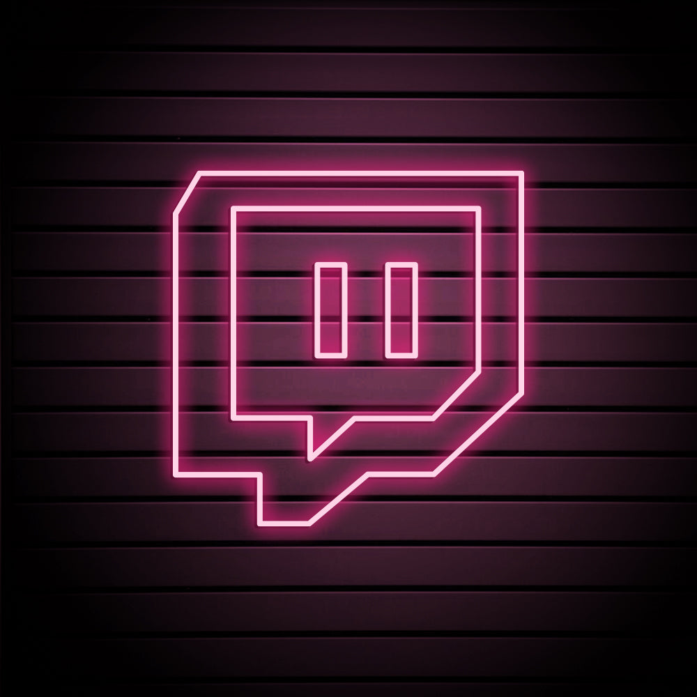 Twitch Logo Neon Signs – FastNeonSigns