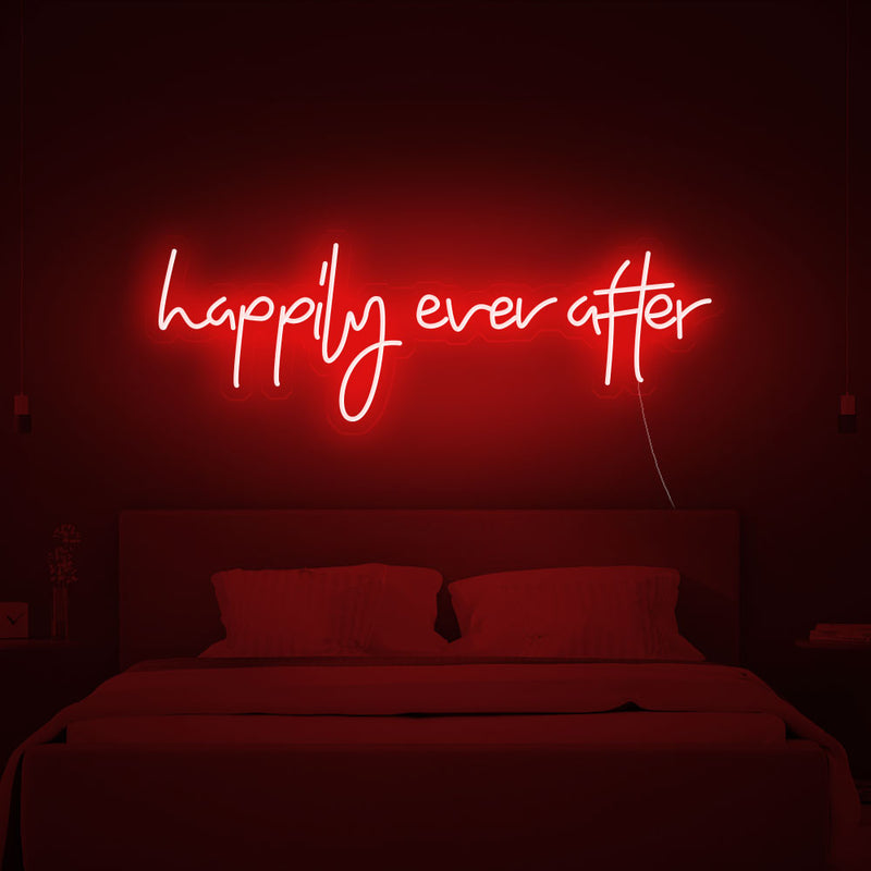 Happily Ever After Neon Sign 2 Fastneonsigns